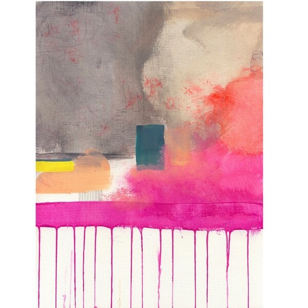 48 X 64 Purple And Gray Abstract Rectangular Framed Wall Art Decor Other Frame Size