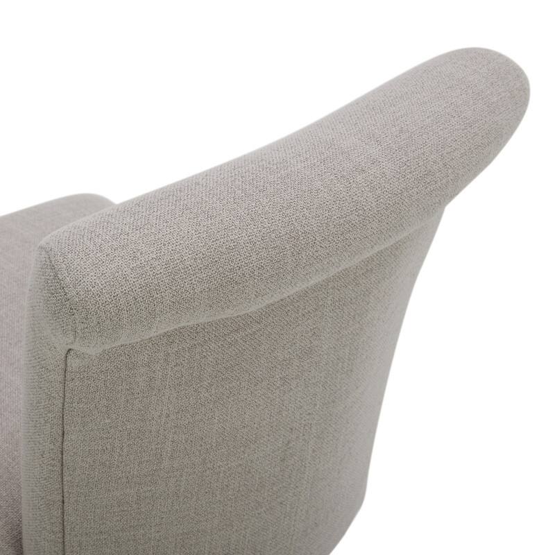 Spruce & Spring Noah Modern Upholstered Counter Height Swivel Barstool Single