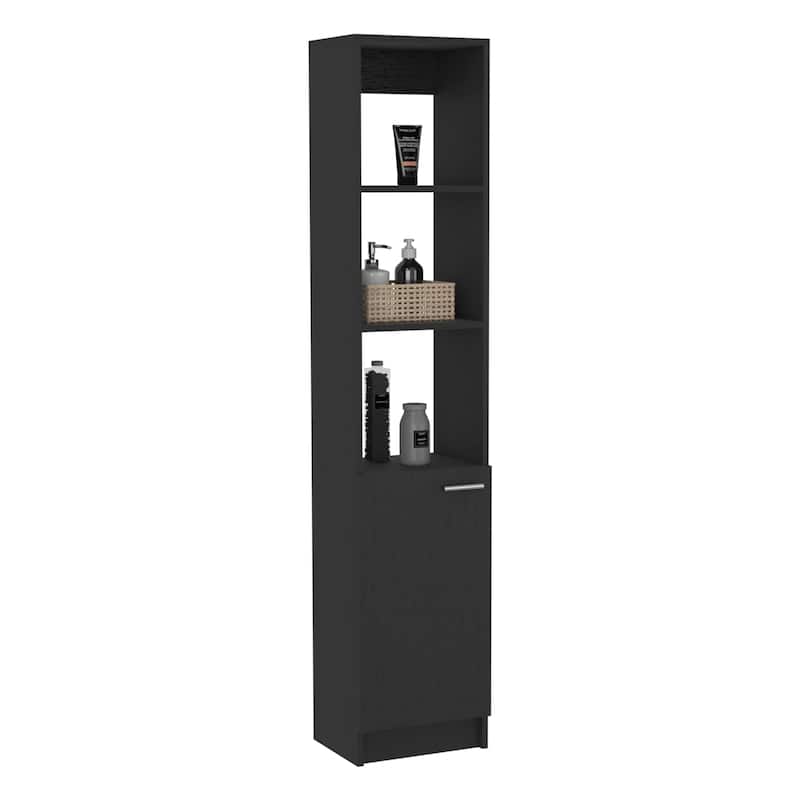 Linen Cabinet,Two Interior Shelves