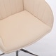 preview thumbnail 10 of 20, Home Office Chair with Back and Wheels, Ergonomic Swivel Study Desk Chair, Adjustable Height Computer Task Chair - N/A
