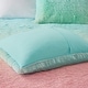 preview thumbnail 21 of 26, Intelligent Design Talia Ombre Shaggy Faux Fur Comforter Set