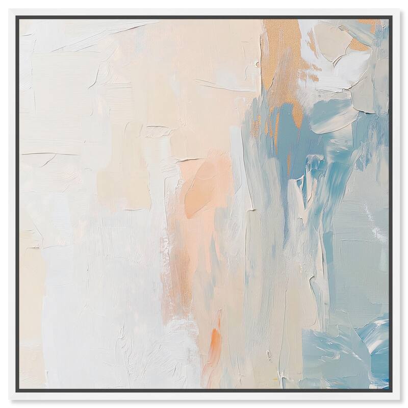 Gossamer Light II Canvas by Art Remedy - White - 24" x 24"