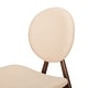 preview thumbnail 12 of 22, Christopher Knight Home - Nomi Modern Upholstered Indoor Dining Chair with Curved Back Support
