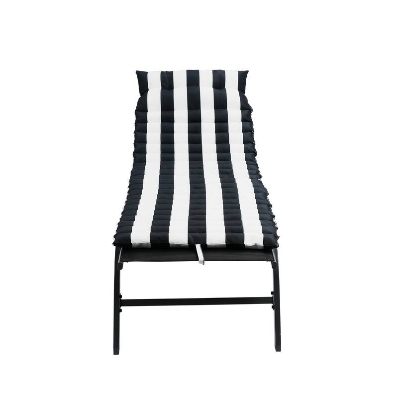 2PCS Outdoor Lounge Chair Cushion