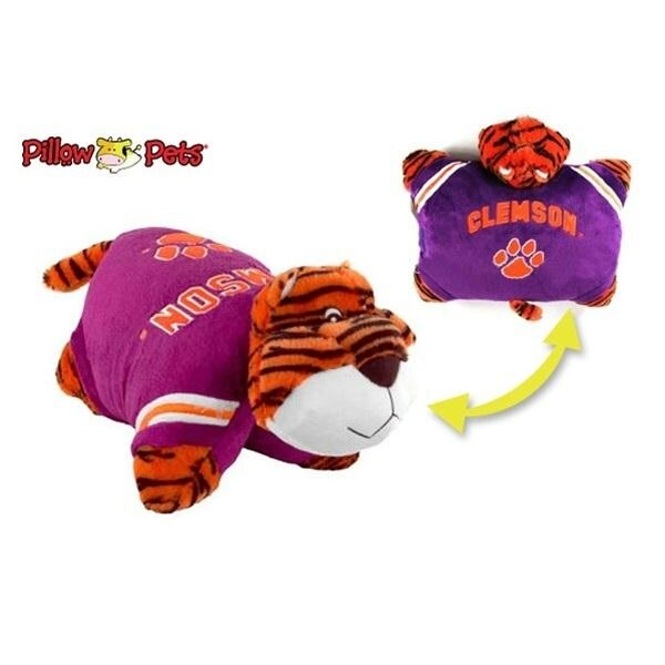 clemson tiger pillow pet