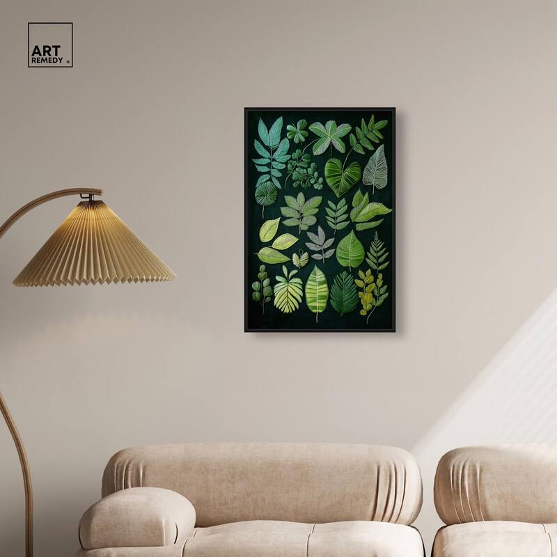 Leaf Library II Canvas by Art Remedy