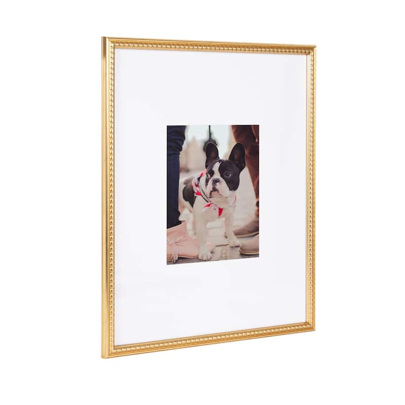 Kate and Laurel Adlynn Beaded Photo Frame Set
