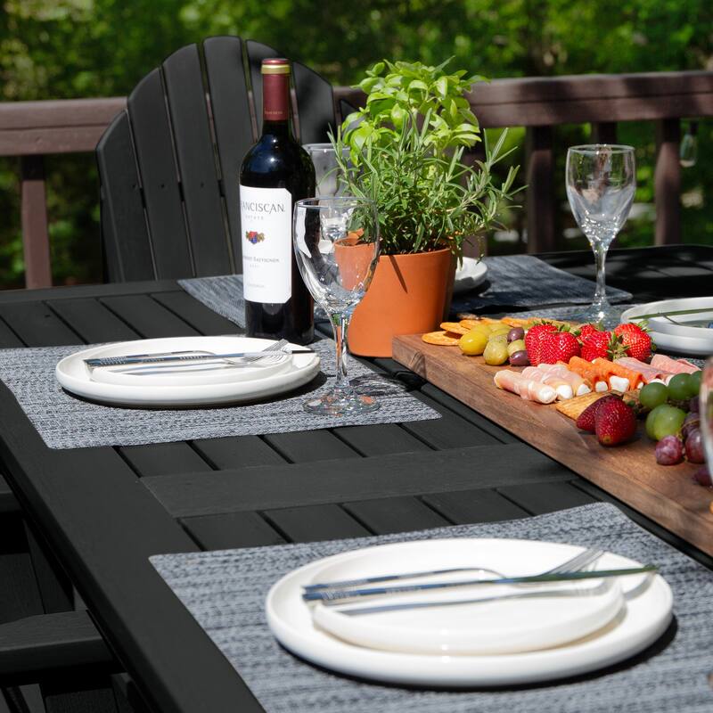 Hamilton 7-Piece Outdoor Dining Set - 42" x 72" Table, Counter-height