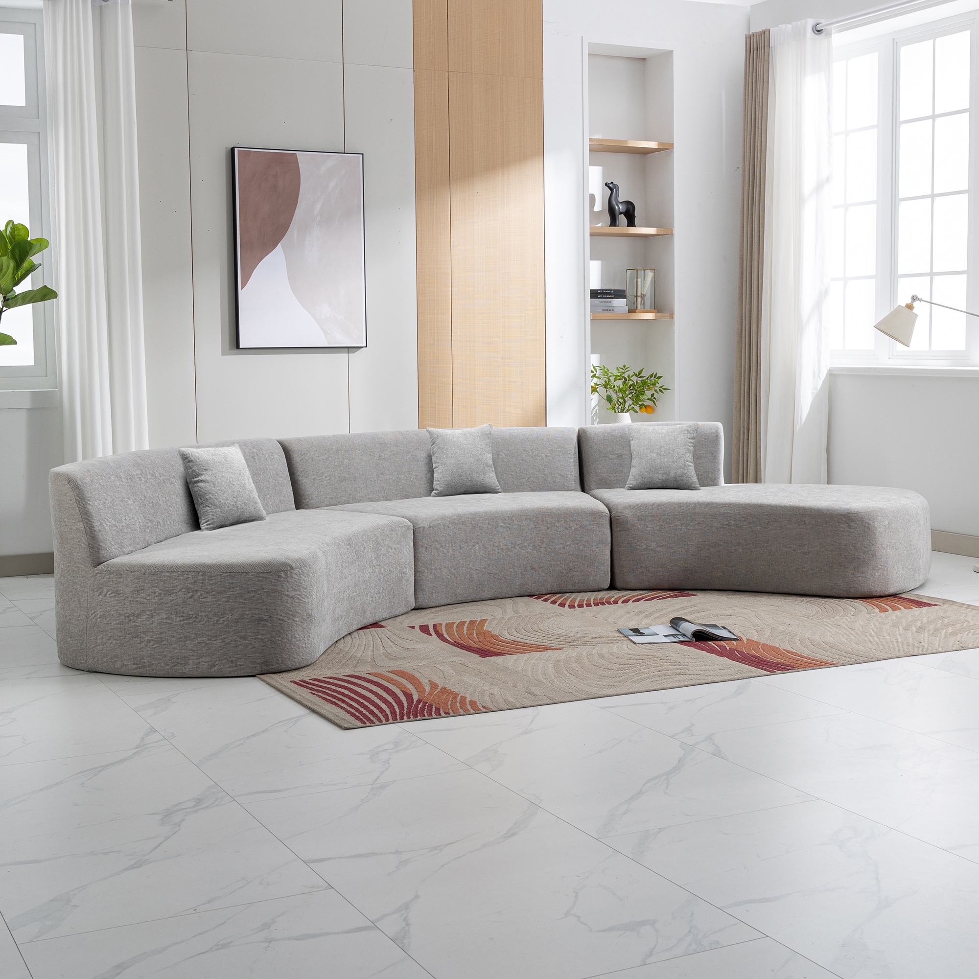 Sectional couch pillows outlet