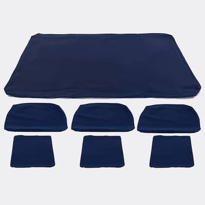 SAFAVIEH Couture Montford Teak 3-Seat Bench Casing (Cover Only) - 72Wx29Dx1H