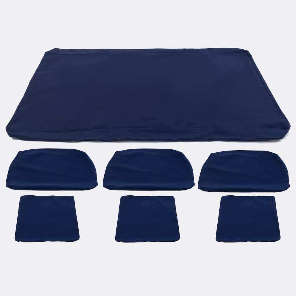 SAFAVIEH Couture Montford Teak 3-Seat Bench Casing (Cover Only) - 72Wx29Dx1H