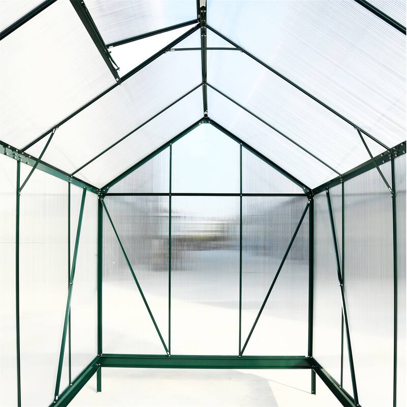 Heavy Duty Outdoor Aluminum Walk-in Green House