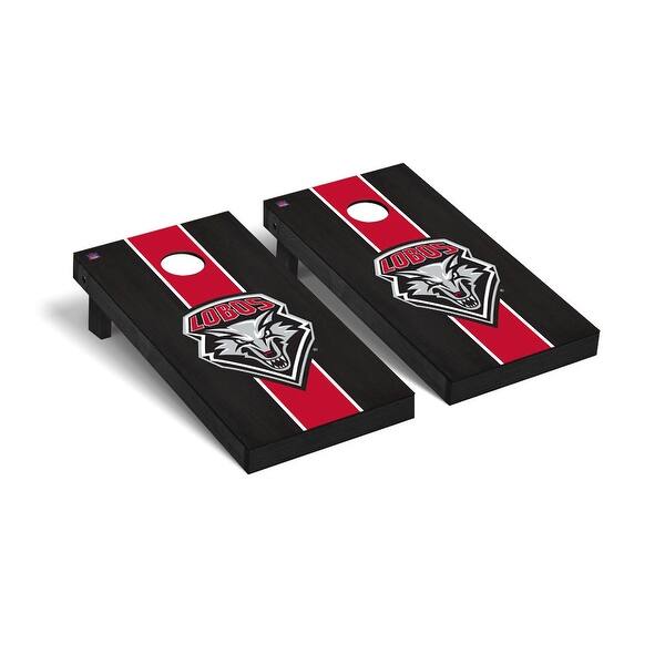 slide 2 of 5, New Mexico Lobos 2x4 Pro Cornhole Boards - V9 Include Carrying Case
