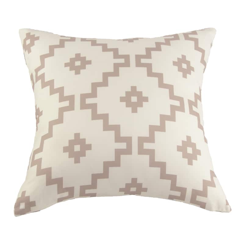 Mesquite Geo Tan Decorative Pillow from Your Lifestyle by Donna Sharp