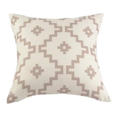 Mesquite Geo Tan Decorative Pillow from Your Lifestyle by Donna Sharp