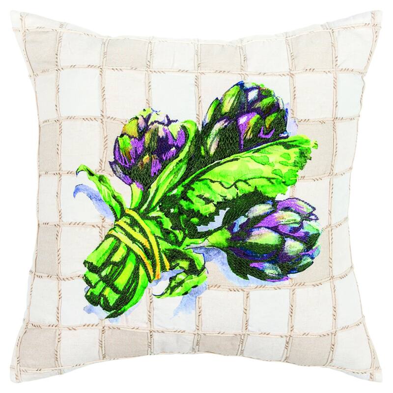 Artichoke Cotton Light Texture Pillow Cover