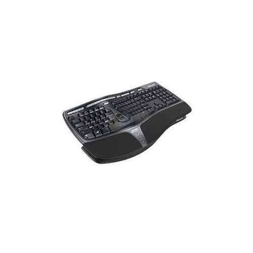 Microsoft 5qh Natural Ergonomic Keyboard 4000 For Business Black Overstock