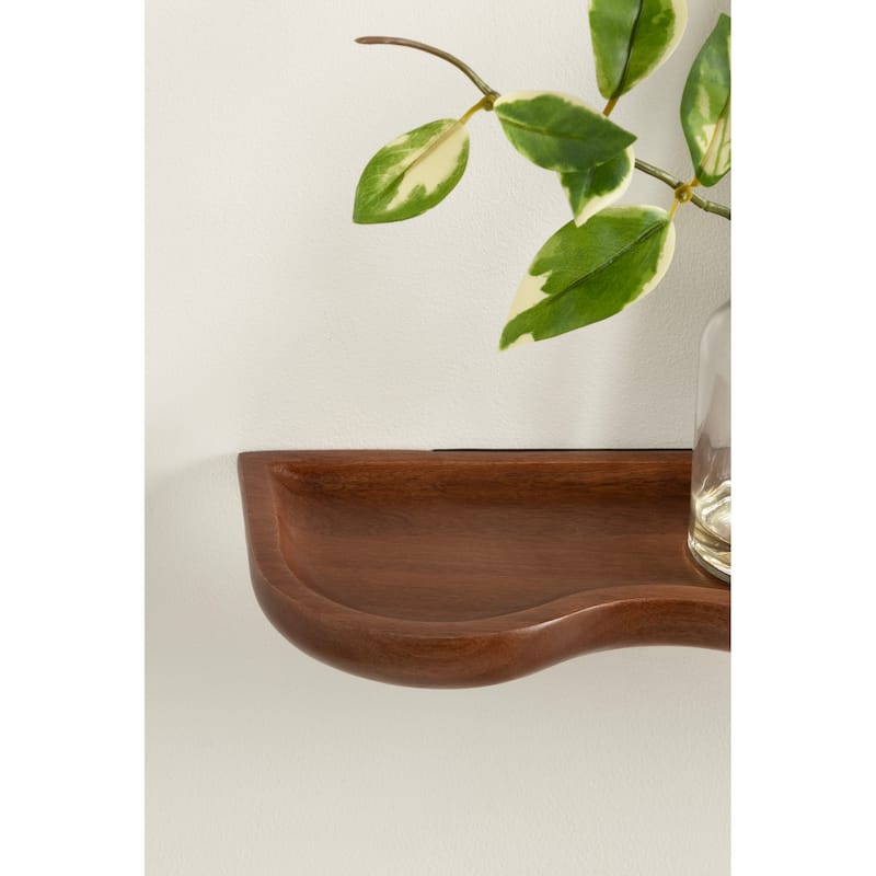 Kate and Laurel Alezar Wood Shelf Set