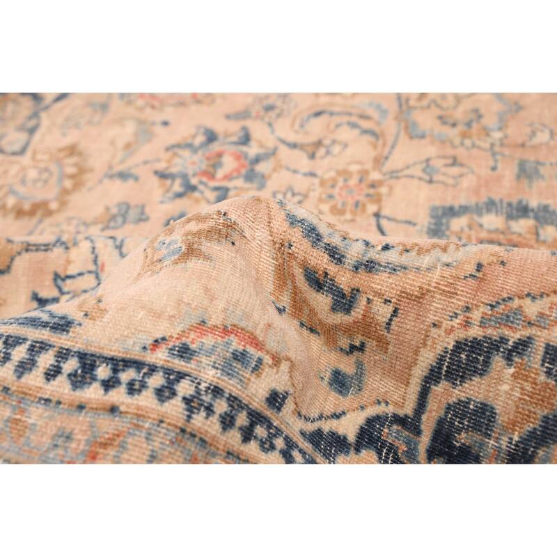ECARPETGALLERY Hand-knotted Antalya Vintage Blush Wool Rug - 9'3 x 12'0