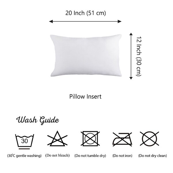 30 inch pillow insert