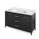 Option Black / White Carrara