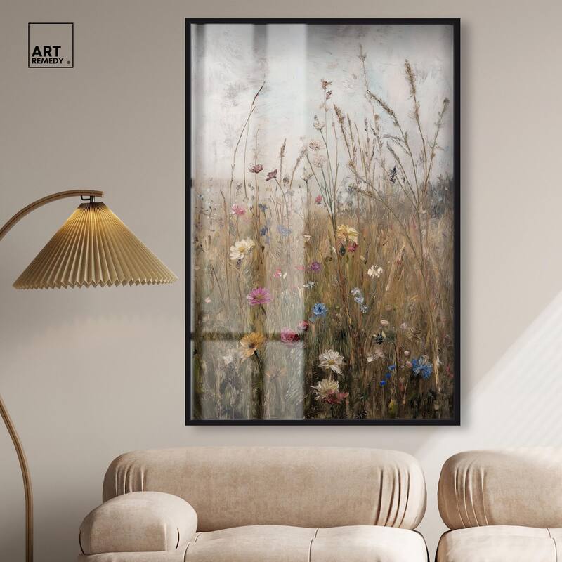 Field of Forgotten Dreams I Shadowbox by Art Remedy