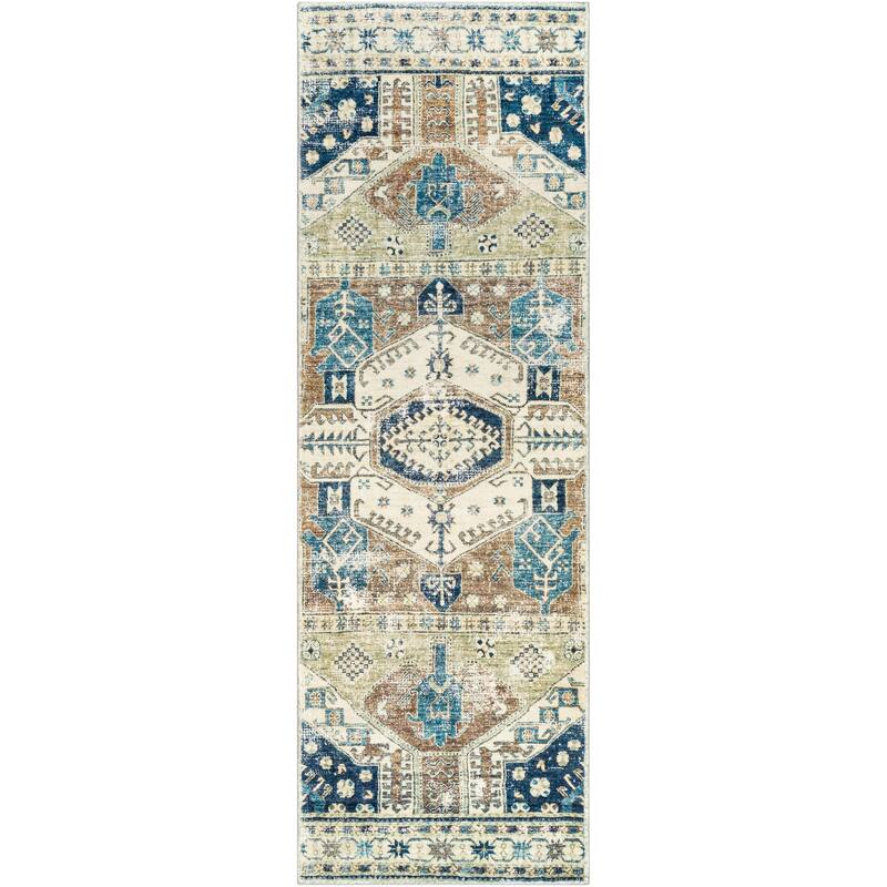 Livabliss Traditional Erin Medallion Area Rug