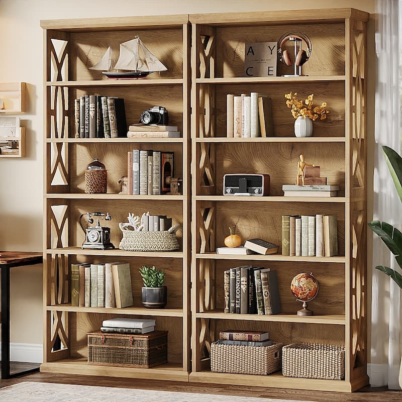 6-Tier Bookshelf, Freestanding Bookcase