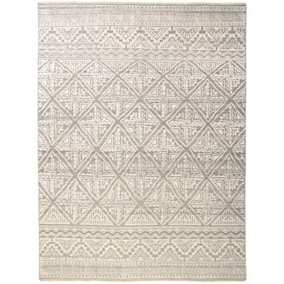 Suti Geometric Modern Durable Area Rug By HomeRoots - 2' x 3'