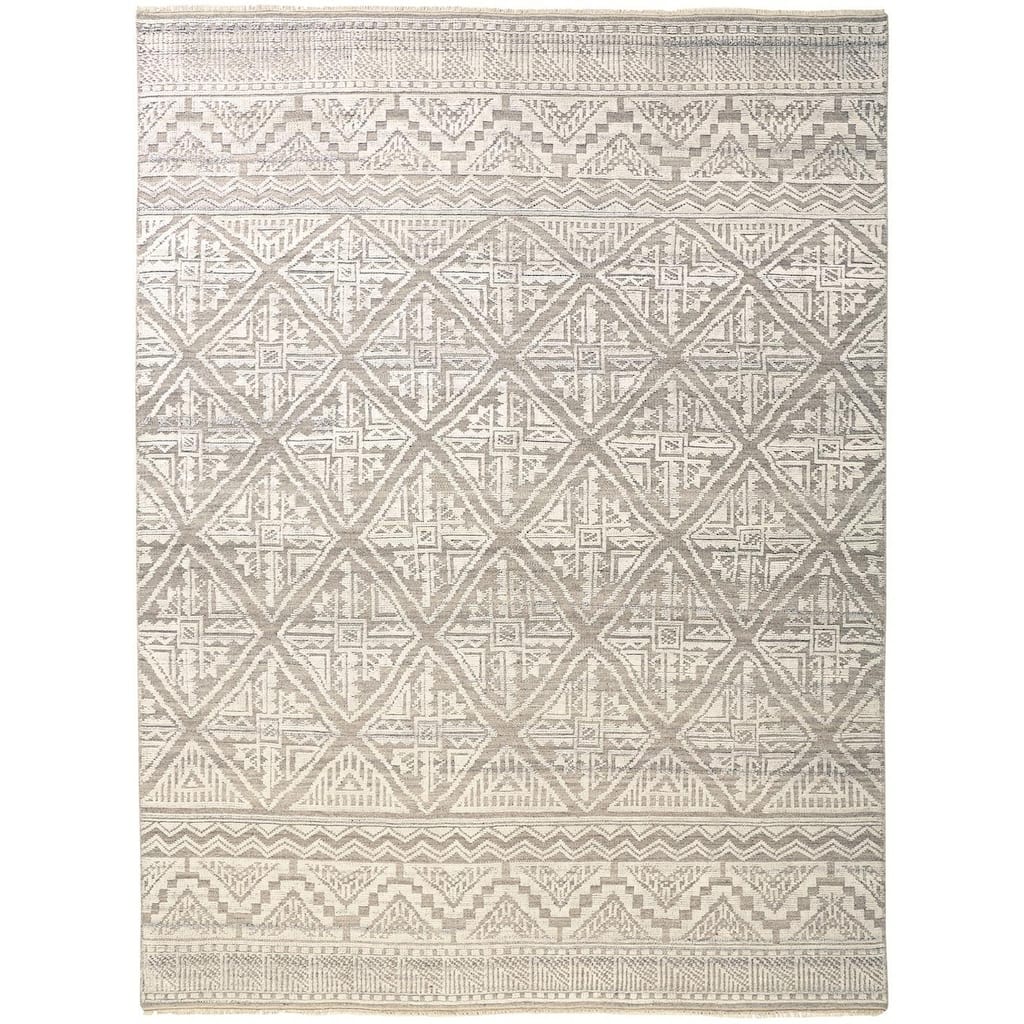 Suti Geometric Modern Durable Area Rug By HomeRoots - 2' x 3'