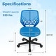 preview thumbnail 15 of 38, Costway Height-adjustable Ergonomic Kids Desk Chair with Universal - See Details