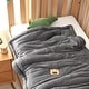 preview thumbnail 2 of 2, Love Thick® - Desirable Coma Inducer® Toddler Comforter - Forbidden Gray