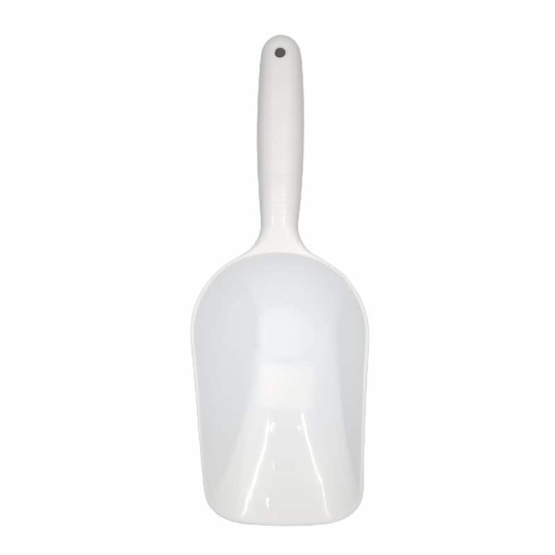 Handy Housewares 12" Long Jumbo Plastic Scoop, Great in the Kitchen for Flour, Sugar, Cereal, For Pet Food Feeding,...