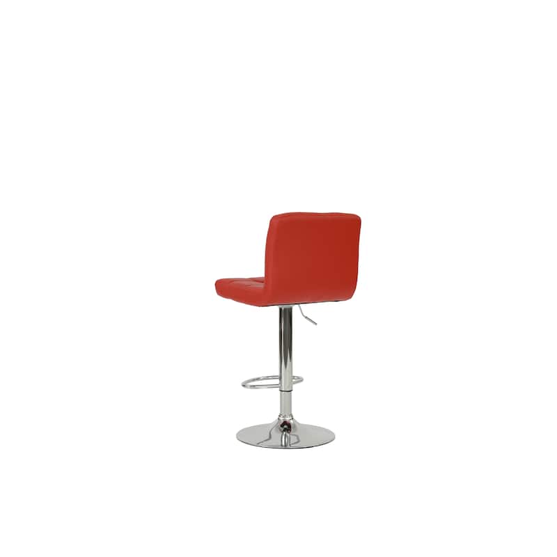 Bar Stool In Red