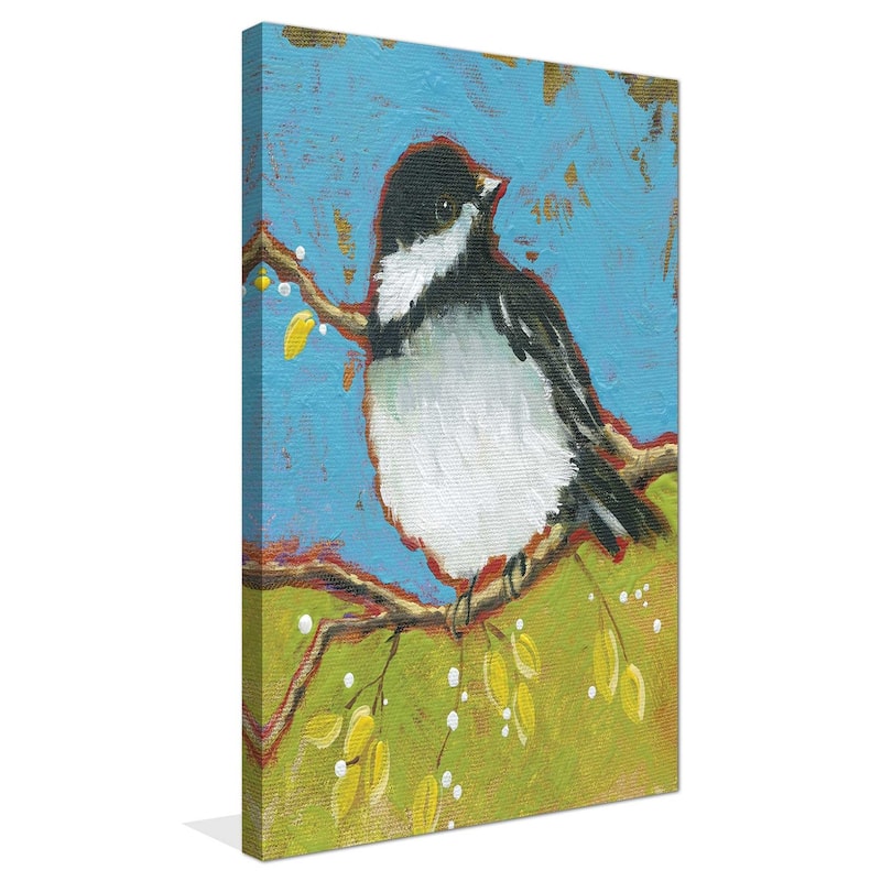 "Bright Bird II" by Carol Robinson Print on Canvas