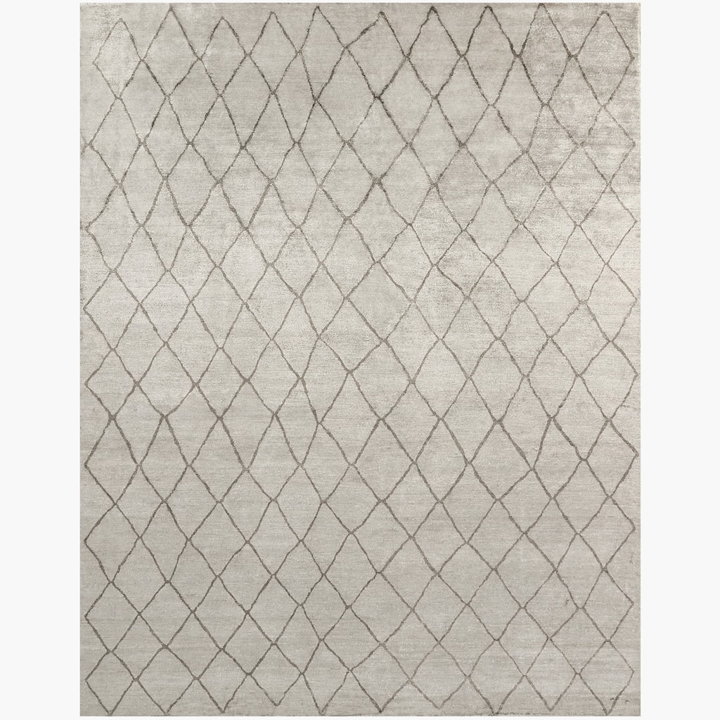 Ben Soleimani Arlequin New Zealand Wool and Viscose Hand-Knotted Rug