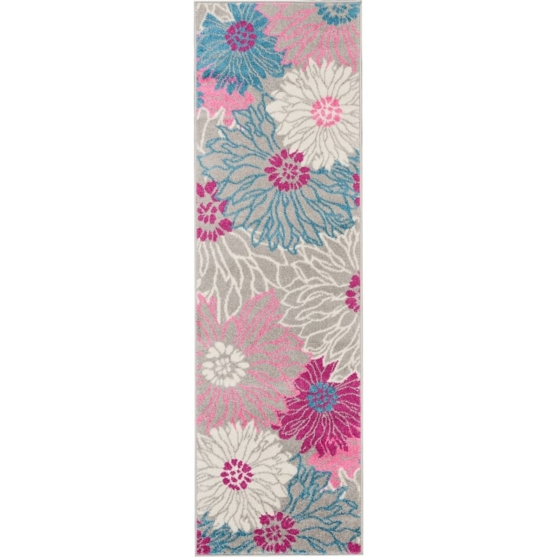 Nourison Passion Abstract Modern Floral Area Rug
