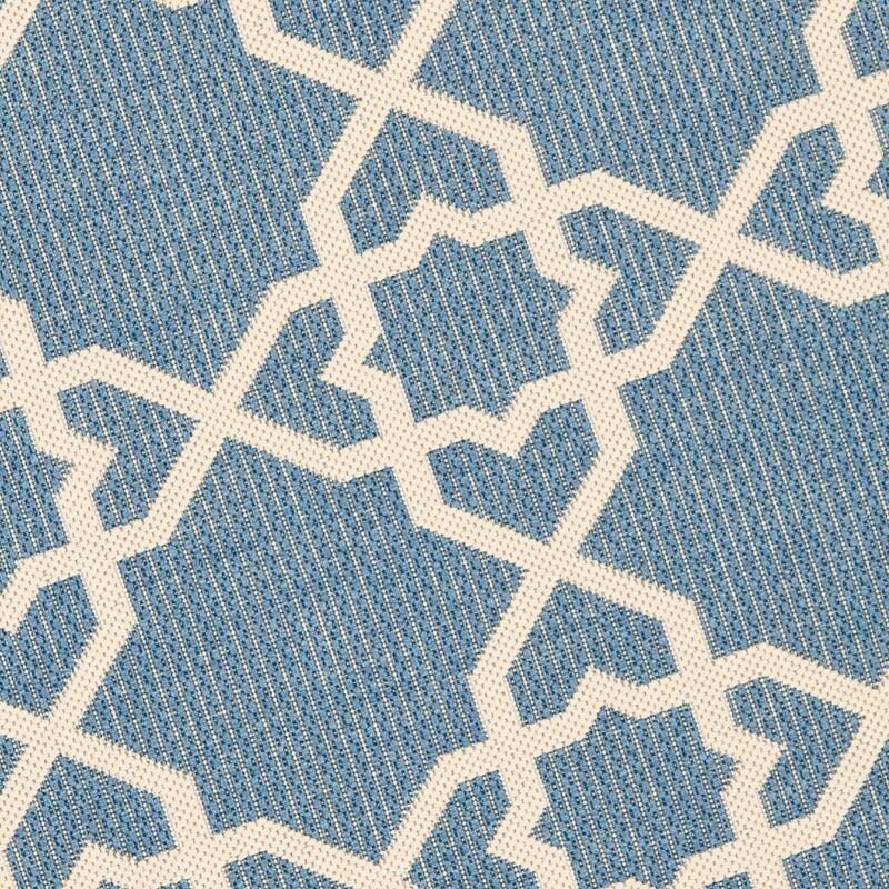 SAFAVIEH Courtyard Lawanda Trellis Indoor/ Outdoor Waterproof Patio Backyard Rug