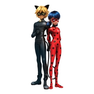 Miraculous Tales Of Ladybug And Cat Noir Giant Peel and Stick Wall Decals by RoomMates