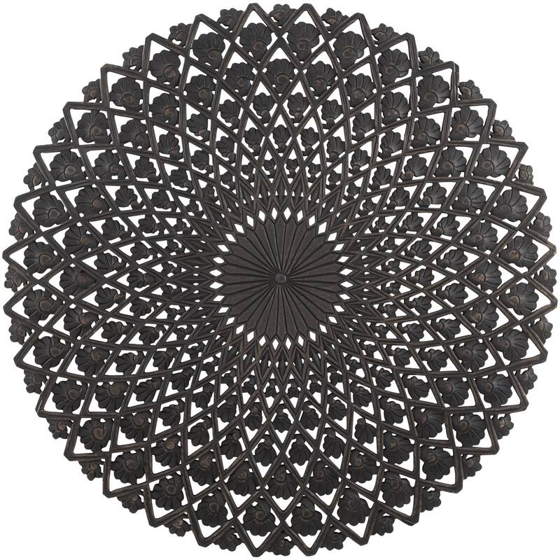 Livabliss Ionian Global Wall Carving - Brown