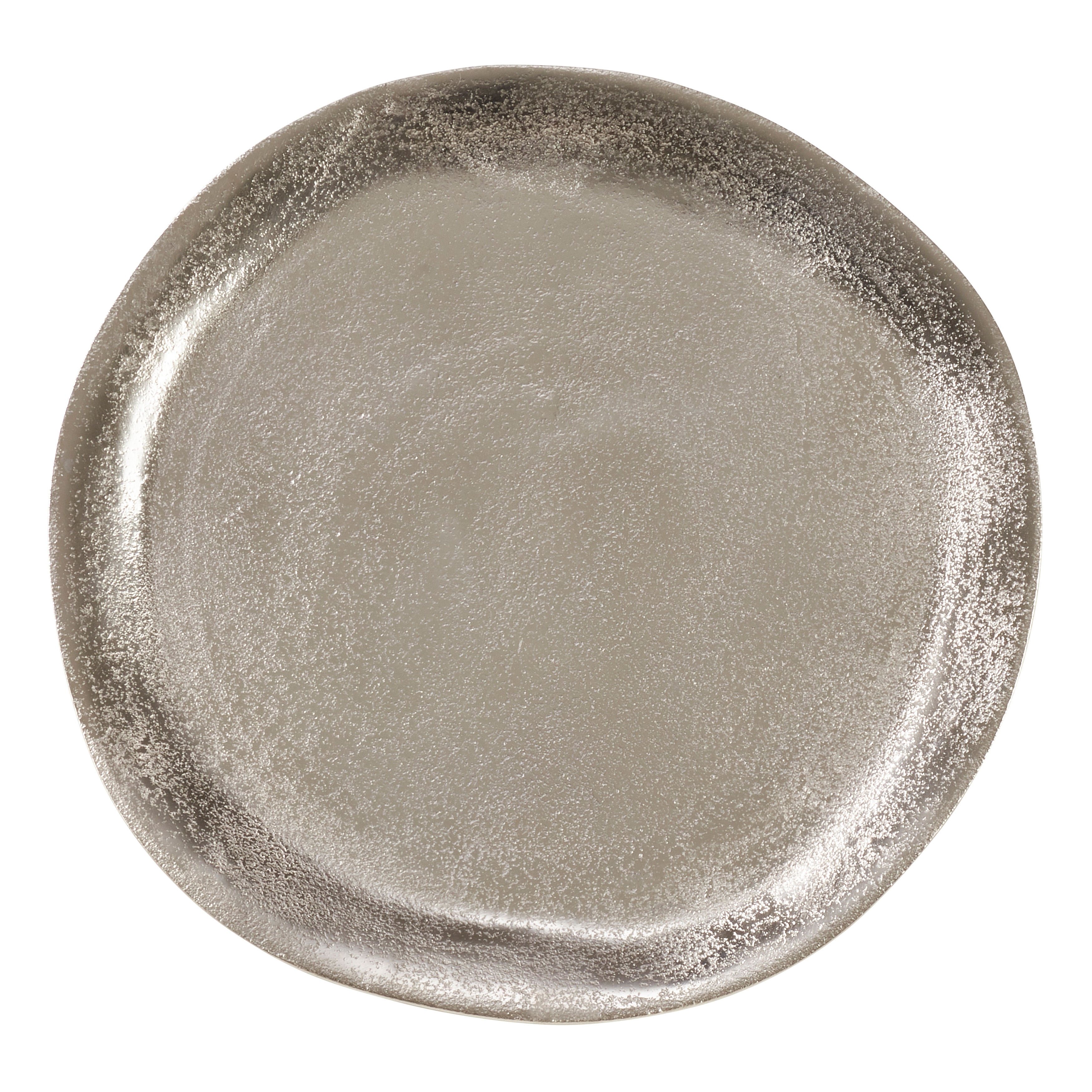 Saro Lifestyle Aluminum Charger Plates (Set of 4)