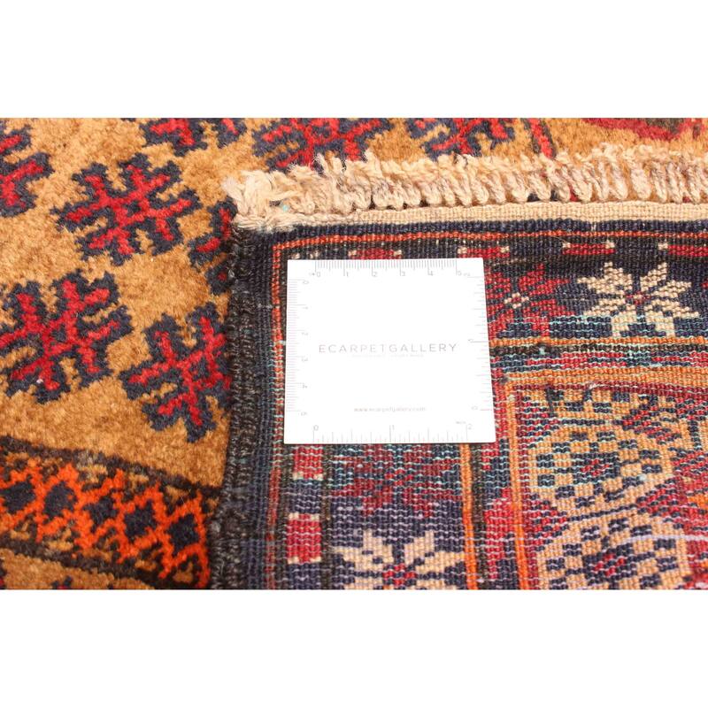 ECARPETGALLERY Hand-knotted Teimani Brown Wool Rug - 2'10 x 5'4