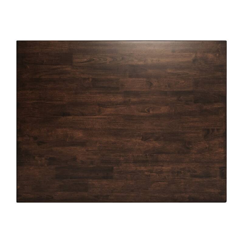Solid Wood Commercial Grade Dining Table - 47"D x 36.25"W x 30.25"H