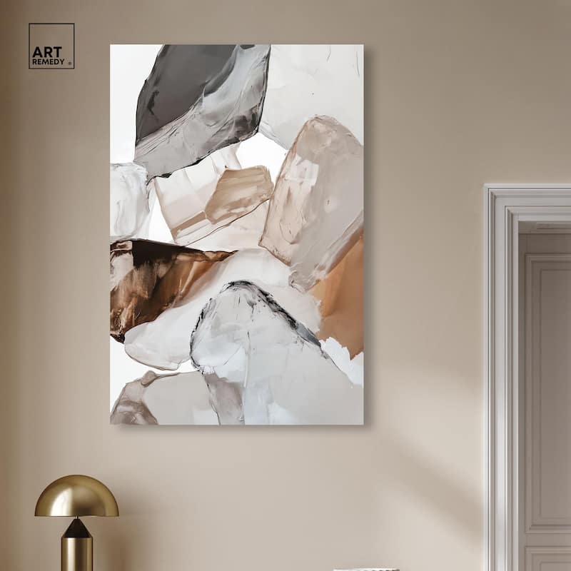 Sedimentary Hues II Canvas by Art Remedy, Gallery Wrapped