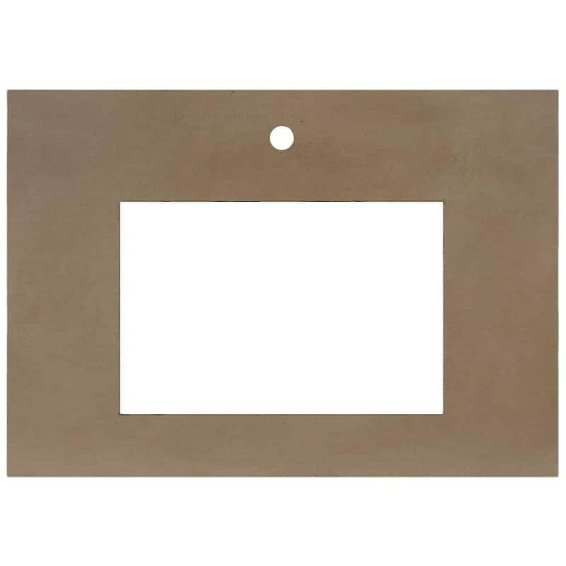Native Trails VT30-R1812-NS-1 NativeStone 30" Stone Composite Vanity - Earth