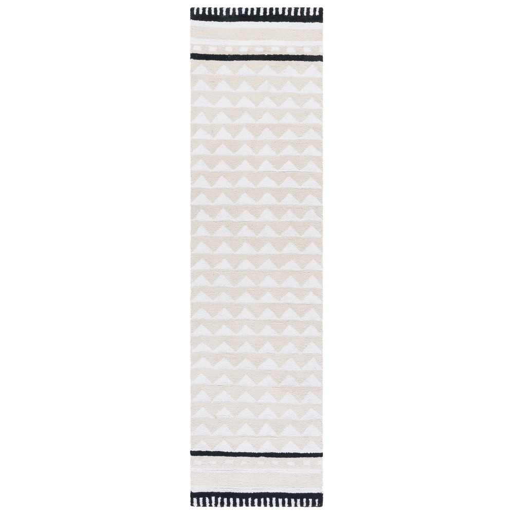 SAFAVIEH Handmade Capri Sabata Modern Wool Rug