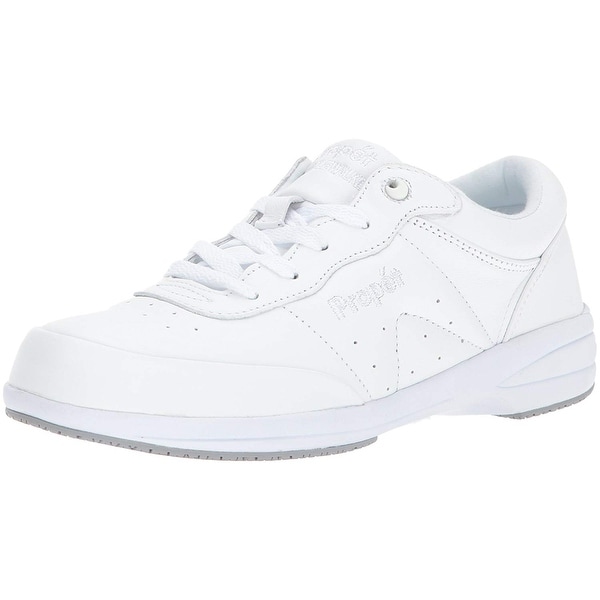 propet walker leather walking shoes