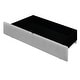 preview thumbnail 10 of 13, Teddy Fleece Upholstered Wingback Bed Frame wPull-out Trundle Bed, LED Light Bars and 2 Drawers, Modern Platform Bed for Bedroom