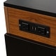 preview thumbnail 34 of 33, 118.11" Modern Wood Multifunctional Extendable Dining Table with Outlet and Storage