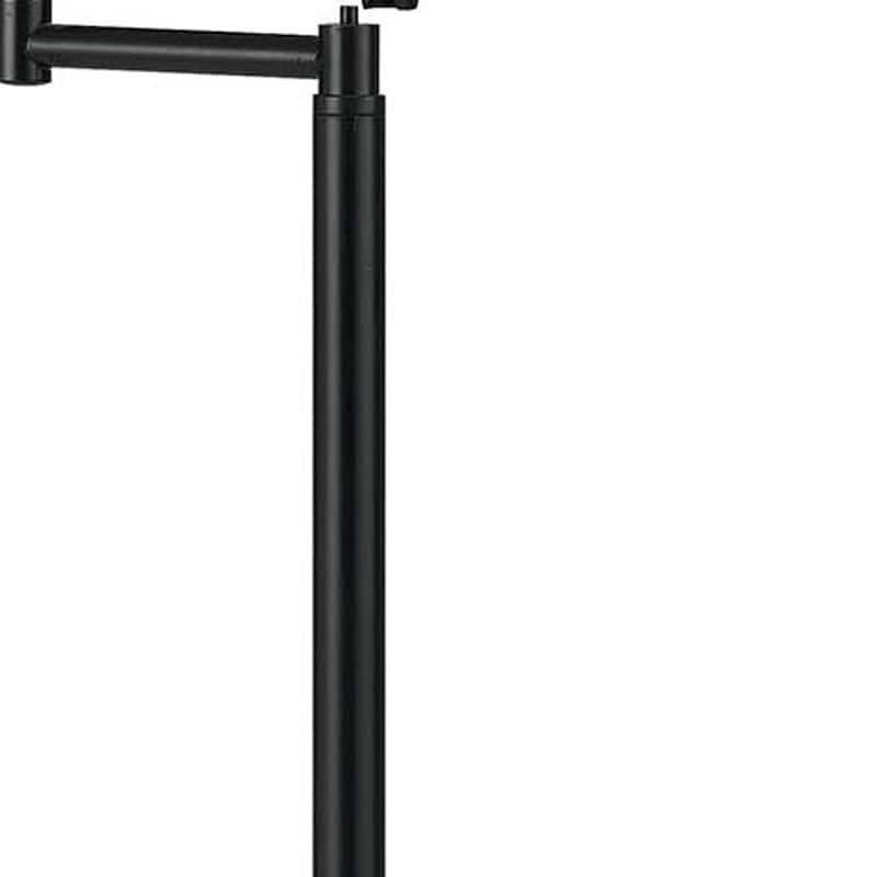 HomeRoots27" Bronze Metal Table Lamp With Tan Empire Shade - 13